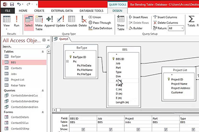 microsoft access file extensions